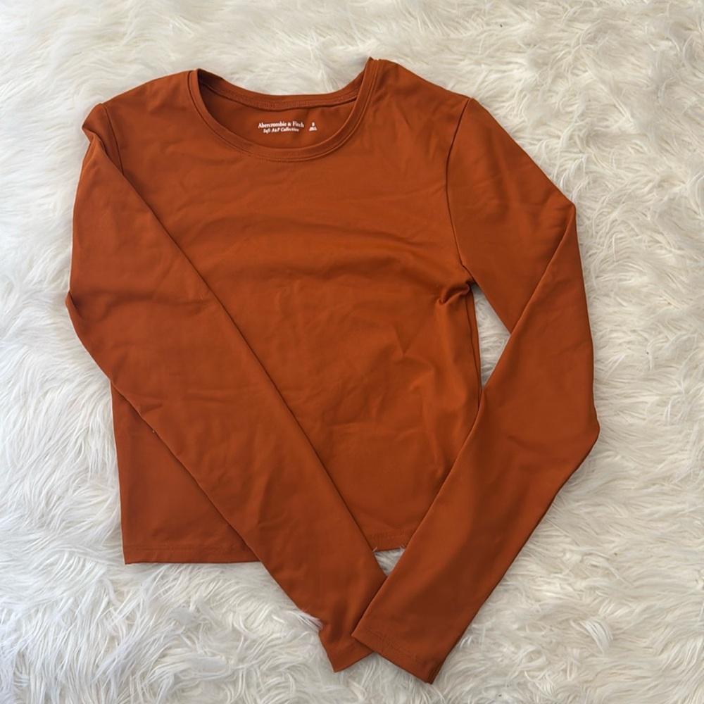 ABERCROMBIE SOFT L/S SEAMLESS TEE